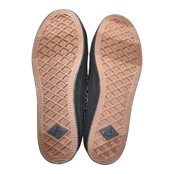 Women’s Sperry Black Animal Cheetah Print Sneakers - 7 - Picture 10 of 10